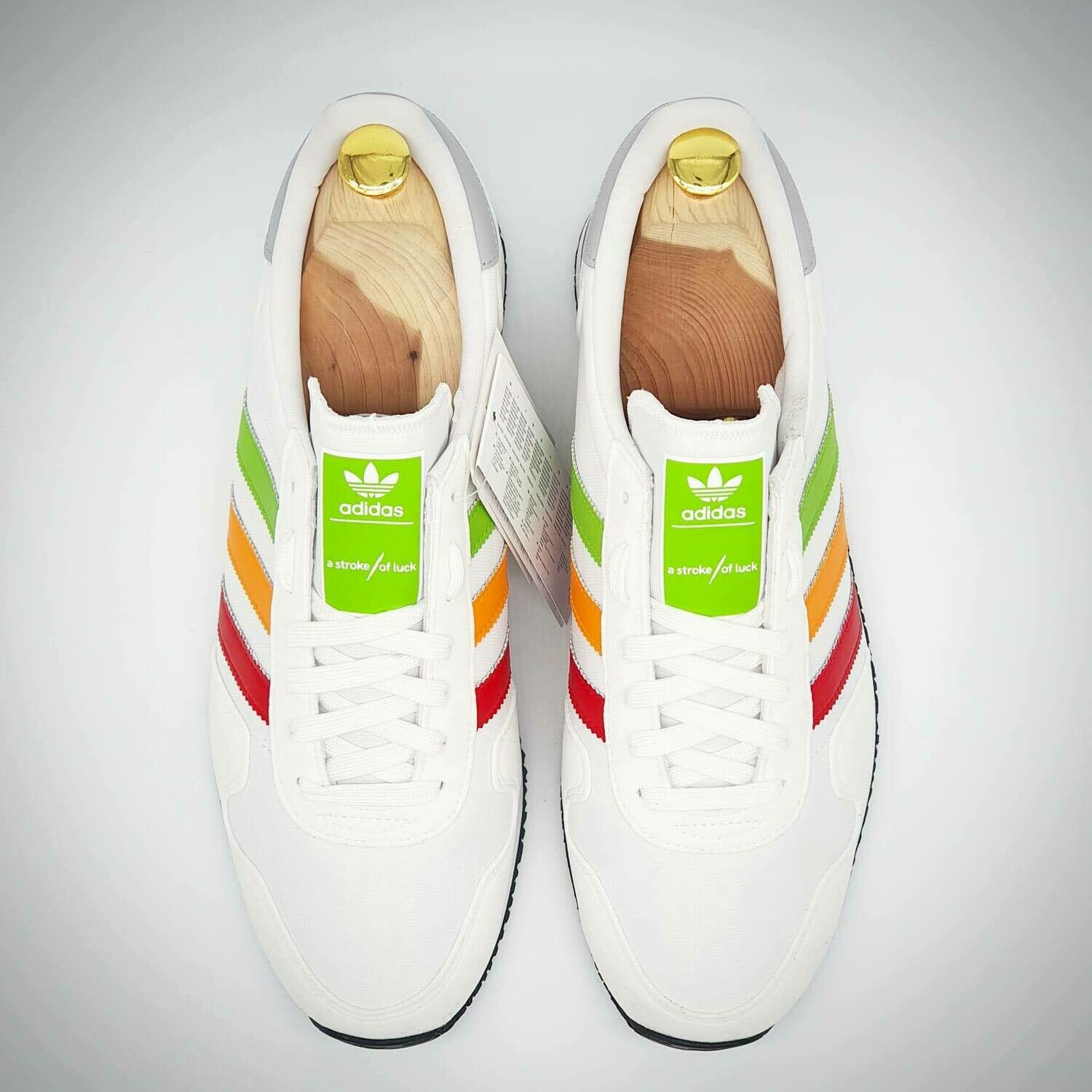 Dasslers Craft on Twitter: "adidas USA 84 x @AStrokeOfLuckUK custom design Originally created for the of the charity, we've now these available with percentage all sales being donated