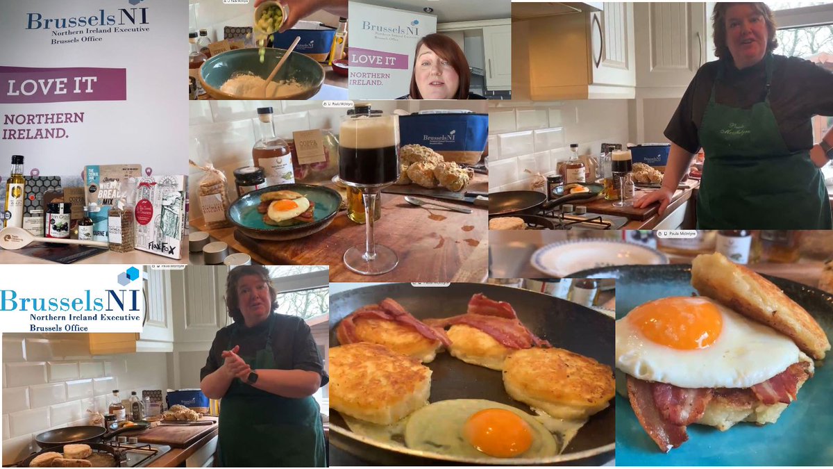 Special thanks to Chef @paula_mcintyre who took our friends & colleagues through the process of making delicious traditional breads accompanied by award winning NI food & drink at today's Traditional Brunch Recipes, videos & more👉bit.ly/30YydpO