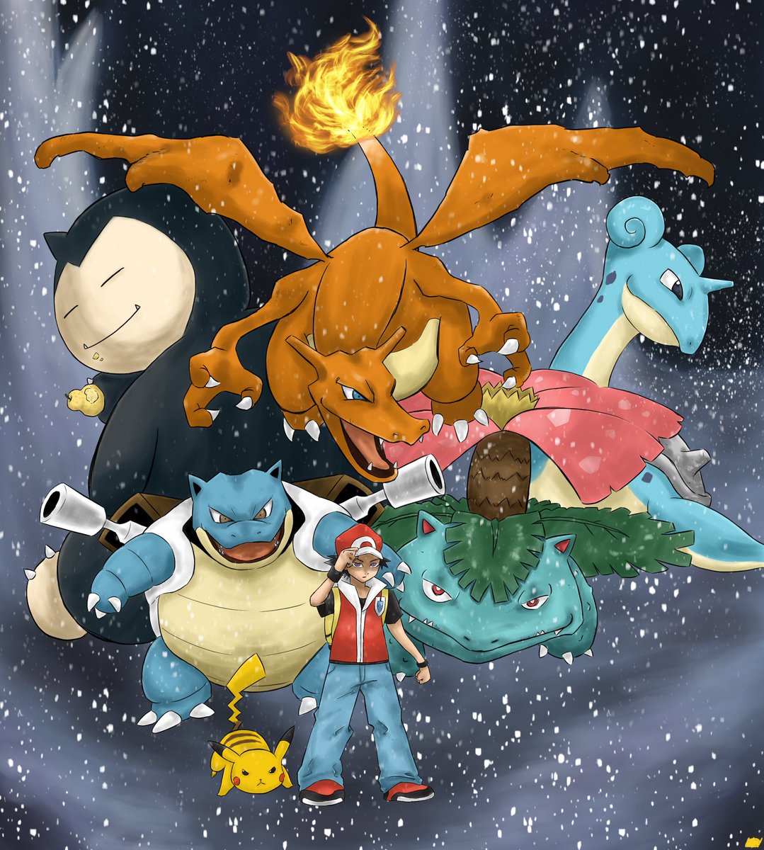 ほわいと 戦闘 レッド イラスト ポケモン