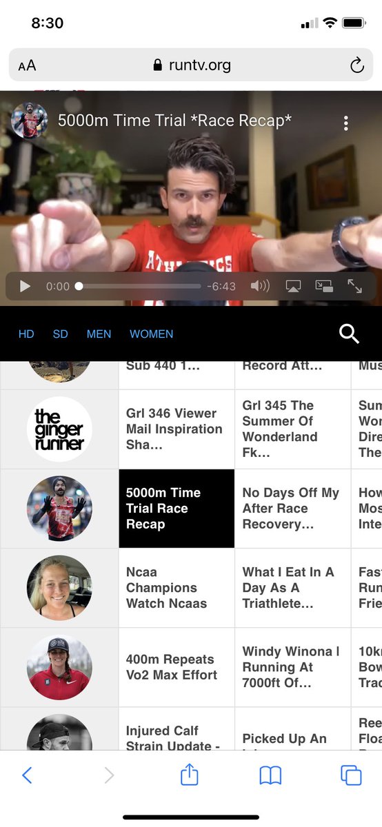 Check out the always-entertaining videos from <a href="/InTheLongRunFam/">Joshua Sanchez</a> . We’ve added his channel to RunTV! runtv.org