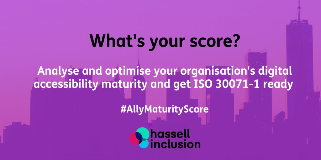 jonhassell's tweet photo. HassellInc: Want to ensure you're not #Diversish when including disabled people in your D&I? Check to see how well you'll be meeting their digital needs with our new Scorecard. Try it here https://t.co/DOiYqggh1Q
#Diversity #Inclusion #HR #Valuable500 https://t.co/BEAuvjLWuC