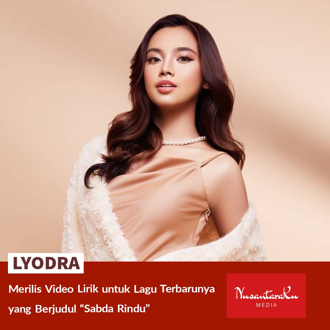 [Hiburan]

Lyodra merilis video lirik untuk lagu terbarunya yang berjudul 'Sabda Rindu'. Credit to : @LyodraIdol10

#NusantaraKu #NusantaraKuMedia #Hiburan #GoodNewsForYou #Indonesia #Lyodra #SabdaRindu #NewLyricVideo #NewSong #NewRelease #Singer #Actress #Music #Entertainment