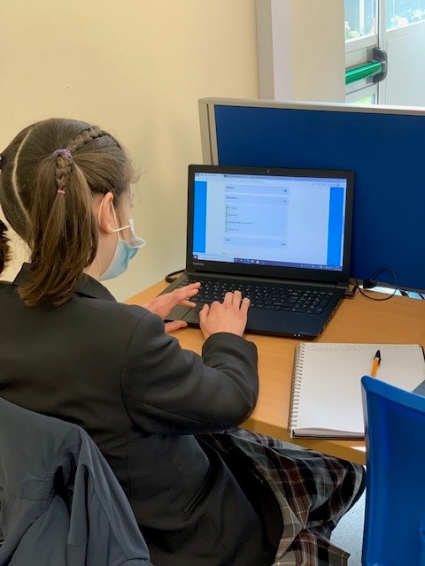 LongsandsNews's tweet photo. Cyber First semi-final update! Our Year 8 Longsands 0100 girls team are incredible! 

They have worked hard all morning and are currently 3rd for the central region.  Keep up the great work! #cyberfirst https://t.co/dxqH91Gqk1