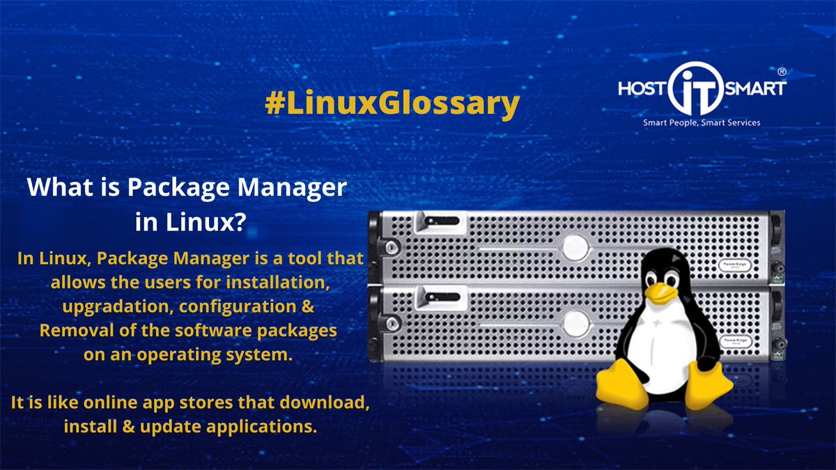 gl_hostitsmart's tweet image. Let's Know about package Manager in Linux!
#Linux #Packagemanager #LinuxOS #Operatingsystems #LinuxGlossary #programmer #webdeveloper #webdevelopment #Websites