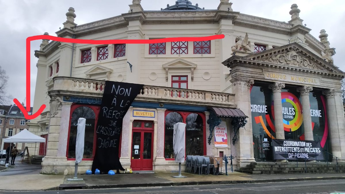 CipSomme's tweet photo. 8 ème jour : Permanence de la CIP Picardie 14h-15h30 au cirque
#OccupationPartout
#occupationodeon
#occupations
#Occupathon
#occupons
#occuponspartout
#CommunePartout
#intermittentsdelemploi
#precaires
#lppm
#leprintempsducare
#ConvergenceDesLuttes
#ZadPartout
#CHPRE https://t.co/BFl6KFZFWa