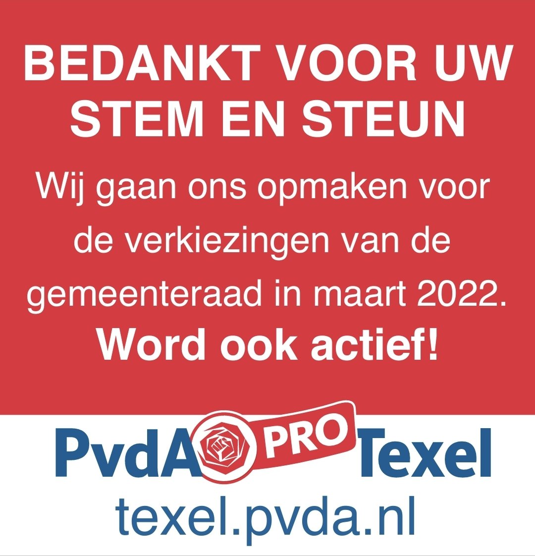 PvdA PRO Texel tweet media