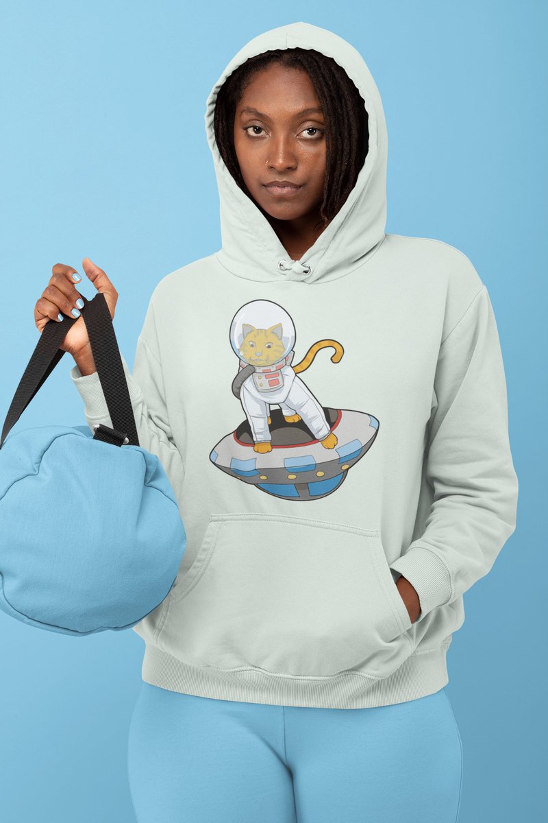 Fashionable hoodie for the cat ladies.

#cathoodies
#thecatlife 
#astrocat
#catart 
#catillustration