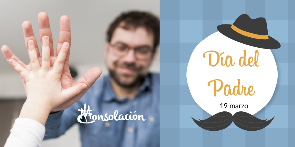 consolacionv's tweet photo. ¡FELICIDADES A LOS PADRES! 
Hoy, #19M celebramos el #DíadelPadre el #DíaSanJosé el padre de Jesús. #Muévete, exprésale a tu padre el cariño y gratitud que sientes por él. Ser padre significa introducir al niño en la experiencia de la vida. 
@Pontifex_es
 #FelizDiaDelPadre https://t.co/ceMPddphSm