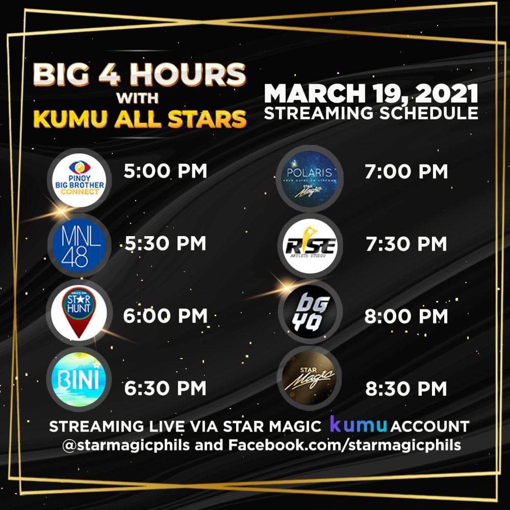 TristanAngels's tweet photo. Hello Angels! Catch @boyband_tristan #PolarisTristan and other Polaris Artists during the Big 4 Hours of the Kumu All Stars. Streaming live at the Star Magic Kumu account starting at 5pm. https://t.co/aVxuLp1adJ