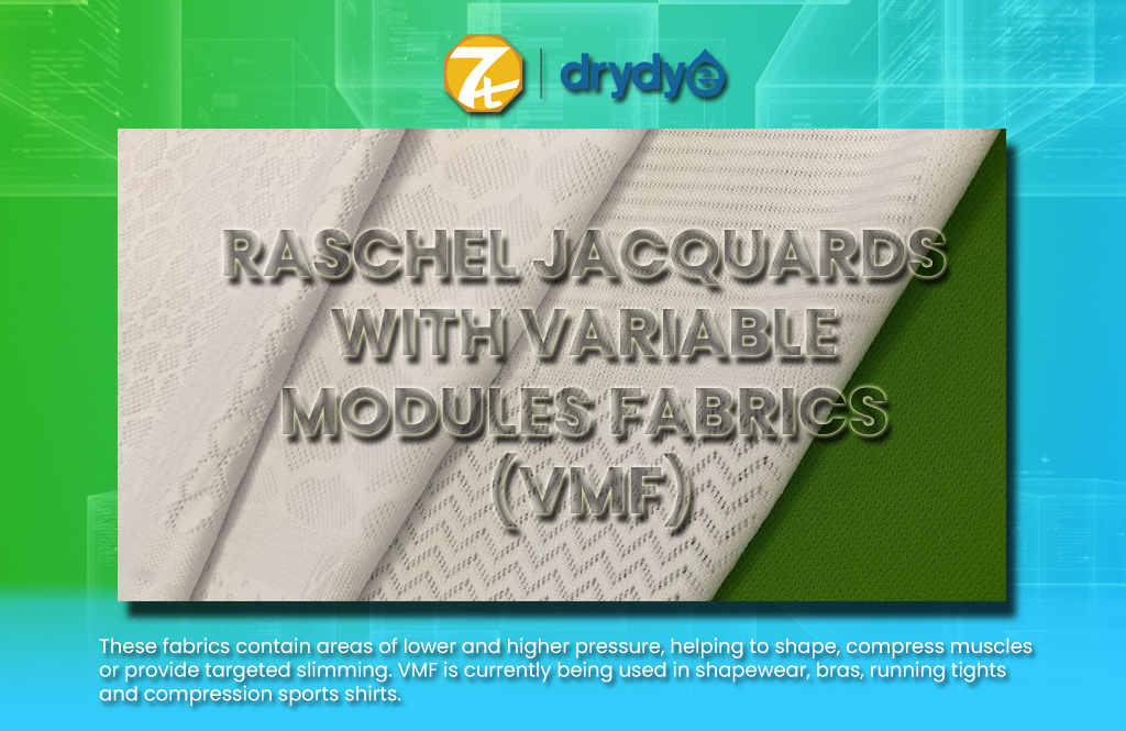 7pluscoin's tweet photo. RASCHEL JACQUARDS WITH VARIABLE MODULES FABRICS (VMF)
These fabrics contain areas of lower and higher pressure, helping to shape, compress muscles or provide targeted slimming. VMF is currently being used in shapewear, bras, running tights and compression sports shirts. https://t.co/hkxvQv1rrV