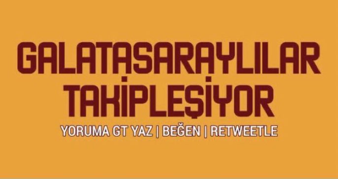 #GSLİLERTAKİPLESİYOR 
#GALATASARAYlılartakiplesiyor
#KONSANTRASYON 
#BugünGünlerdenGALATASARAY