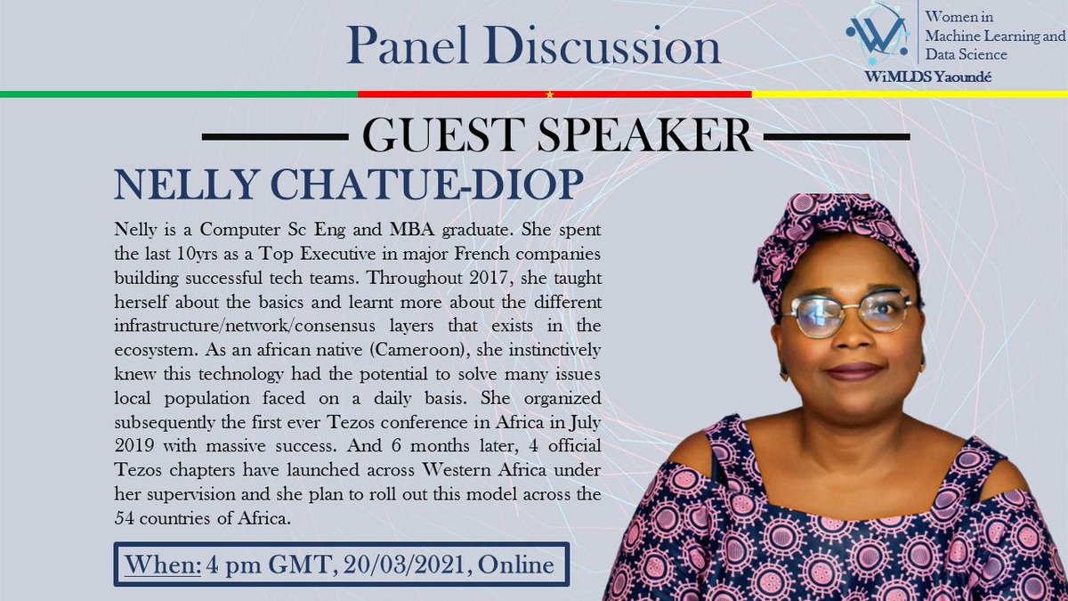 AfricaSewelo's tweet photo. Notre chère présidente @chakaneld
Elle est une entrepreneure technologique spécialisée dans l'intelligence artificielle, les stratégies de tarification, la blockchain et les crypto-monnaies. Également co-fondatrice d'Ejara et de Nzinghaa Lab...
Activité team #Sewelo https://t.co/n2EX7INXFS
