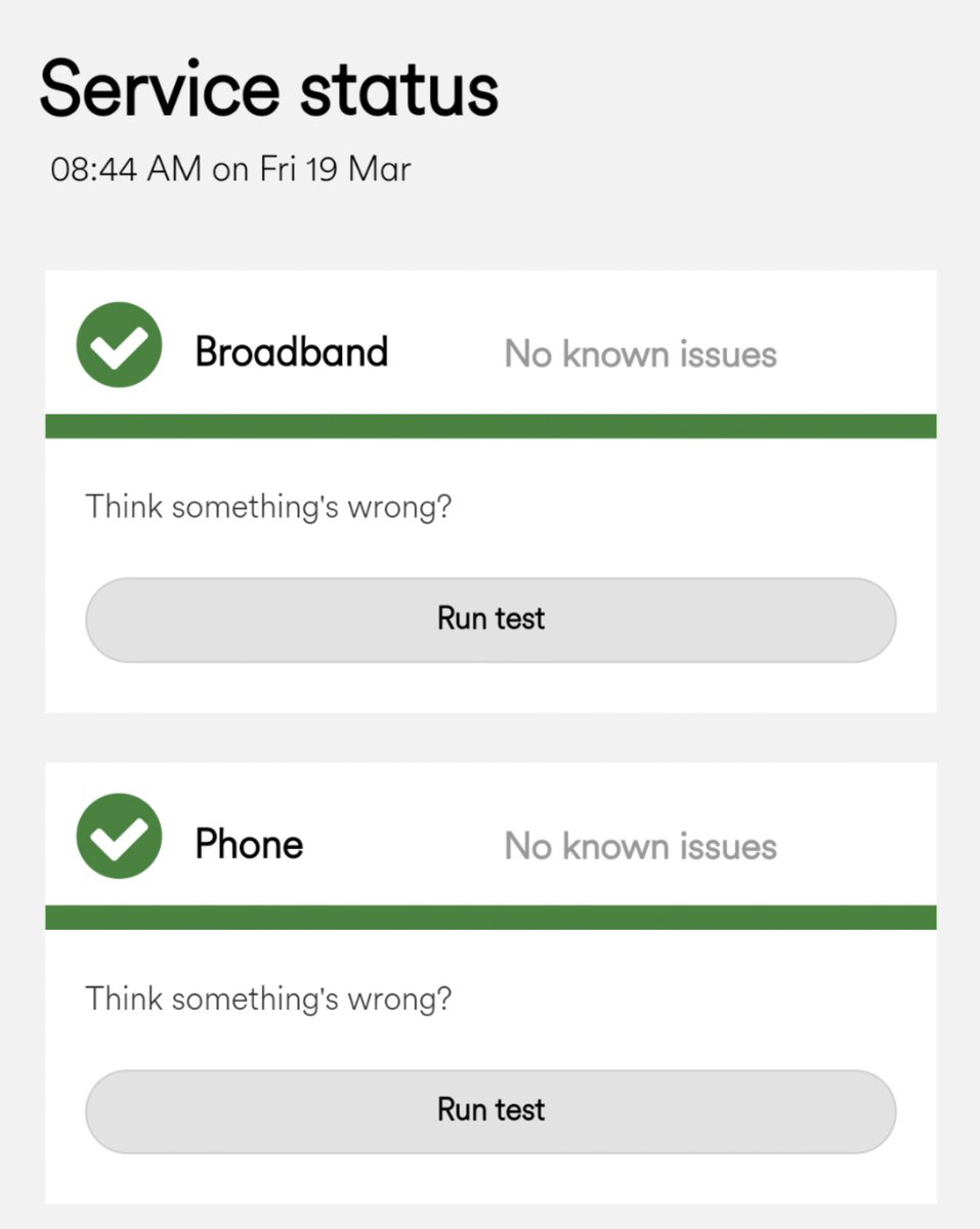 Sure, <a href="/virginmedia/">Virgin Media ❤️</a>, sure. I've been unable to access the Internet since 6am this morning. Looks like there is a major service outage in Brighton and London.