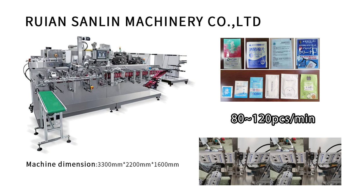 LyndySanlin's tweet image. Four sided wet wipes sealing machine. High speed machine and good quality machine. Welcome to make inquires #wetwipes #machinery #promotionmonth
+8615356215089
