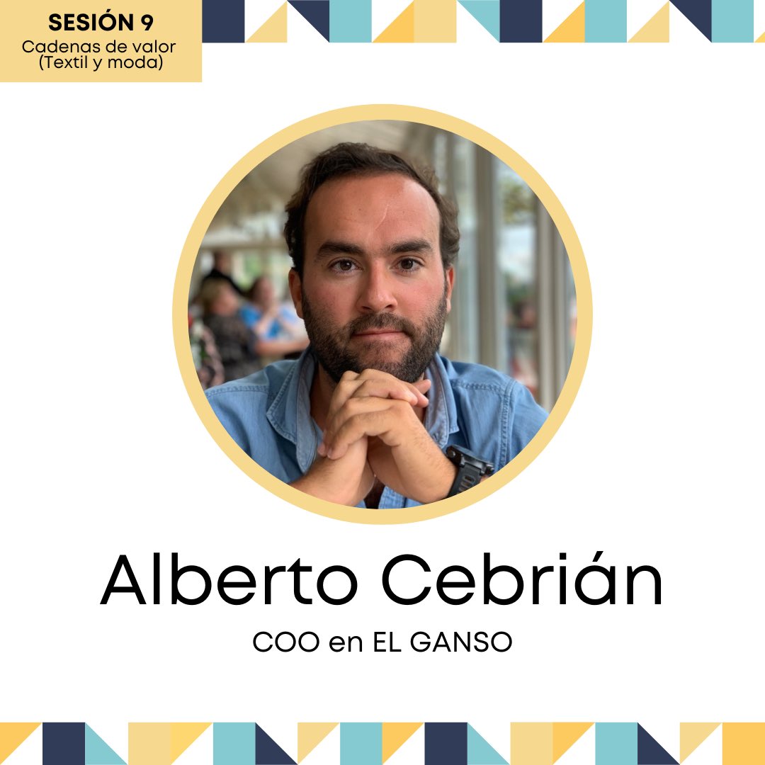 StartComillas's tweet photo. 🌟👔 Alberto Cebrián, COO de El Ganso, liderará la sesión 9, en el módulo textil y moda💡
#StartBuildUp #Emprendedores https://t.co/1OB7R4oAs8