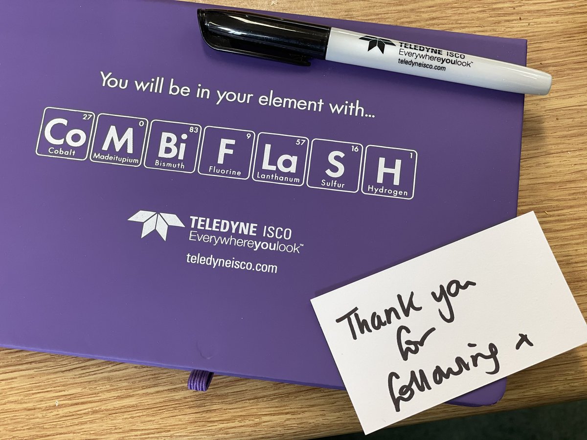 KLchemistry's tweet photo. I wish I could follow @IscoUk multiple times!!! Very nice gift! #Goodies #Combiflash https://t.co/F5EG4rP9my
