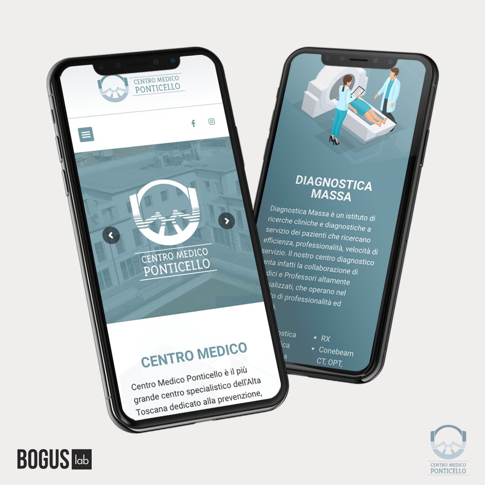 Per la realizzazione del nuovo sito del Centro Medico Ponticello abbiamo ideato un'interfaccia di navigazione facile e intuitiva, con icone e link dedicati.

Un sito web responsive adattabile a ogni dispositivo 🤳🏻

#BogusLab #web #webdesign #userexperiencedesign