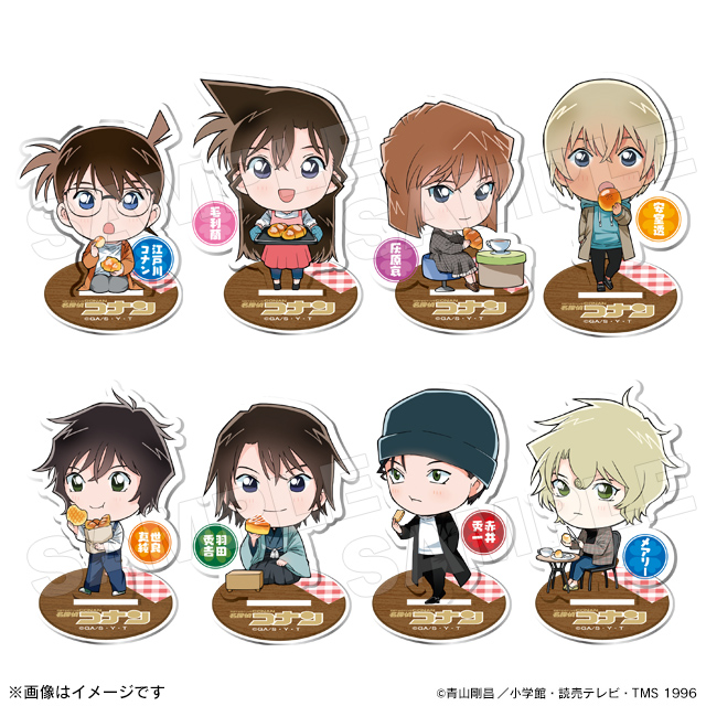 名探偵コナン 花束 トムス ミニキャラ ブラインド アクリルスタンド