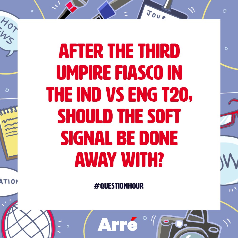 ArreTweets's tweet image. Rewrite the rules #INDvsENG #softsignal 

#QuestionHour