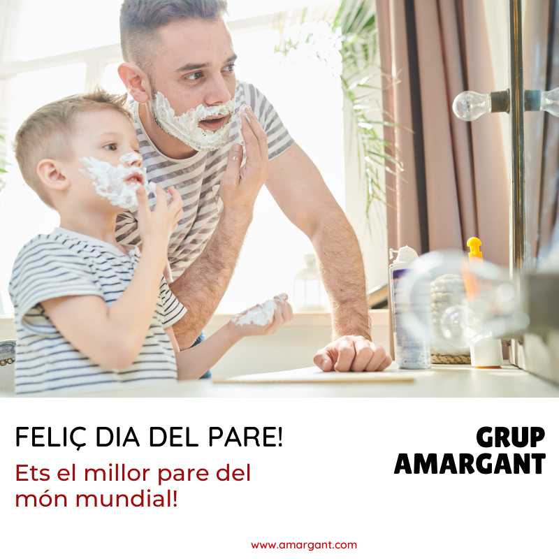GrupAmargant's tweet photo. Res seria igual si el millor para del món no estigues a la nostra vida. 💕  Felicitats pare!
-
Nada sería igual si el mejor padre del mundo no estuviese en nuestra vida. 💕 ¡Felicidades papá! 

https://t.co/nF2uxBKo8p
.
#diadelpadre #diadelpare #felizdiadelpadre #19demarç https://t.co/U3pg78HHFe