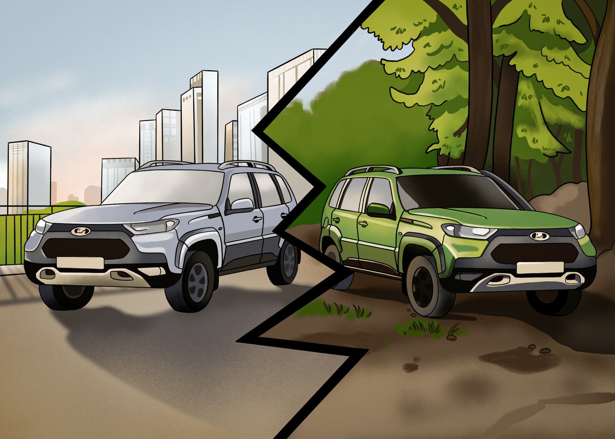 Городские улицы и загородные трассы или леса, поля и полный офф-роуд? 
Напишите свой ответ в комментариях к этому посту bit.ly/3eUSzrT и не упустите свой шанс выиграть полезный приз. 
Ну что, погнали! 

#LADA #LADANiva #NivaTravel