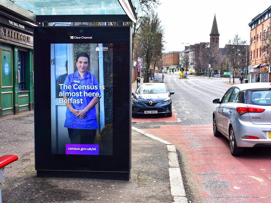 PMLGroupNI's tweet photo. Sunday is Census day! π₯³ this is an opportunity to shape the services we all use, every day. @NISRA employed Dynamic Digital OOH in this multi format campaign to reach audiences across NI in a more engaging and relevant way #BeMoreNow #OOH #DynamicOOH @genesisbelfast #Census2021 https://t.co/31pL8C5HXD
