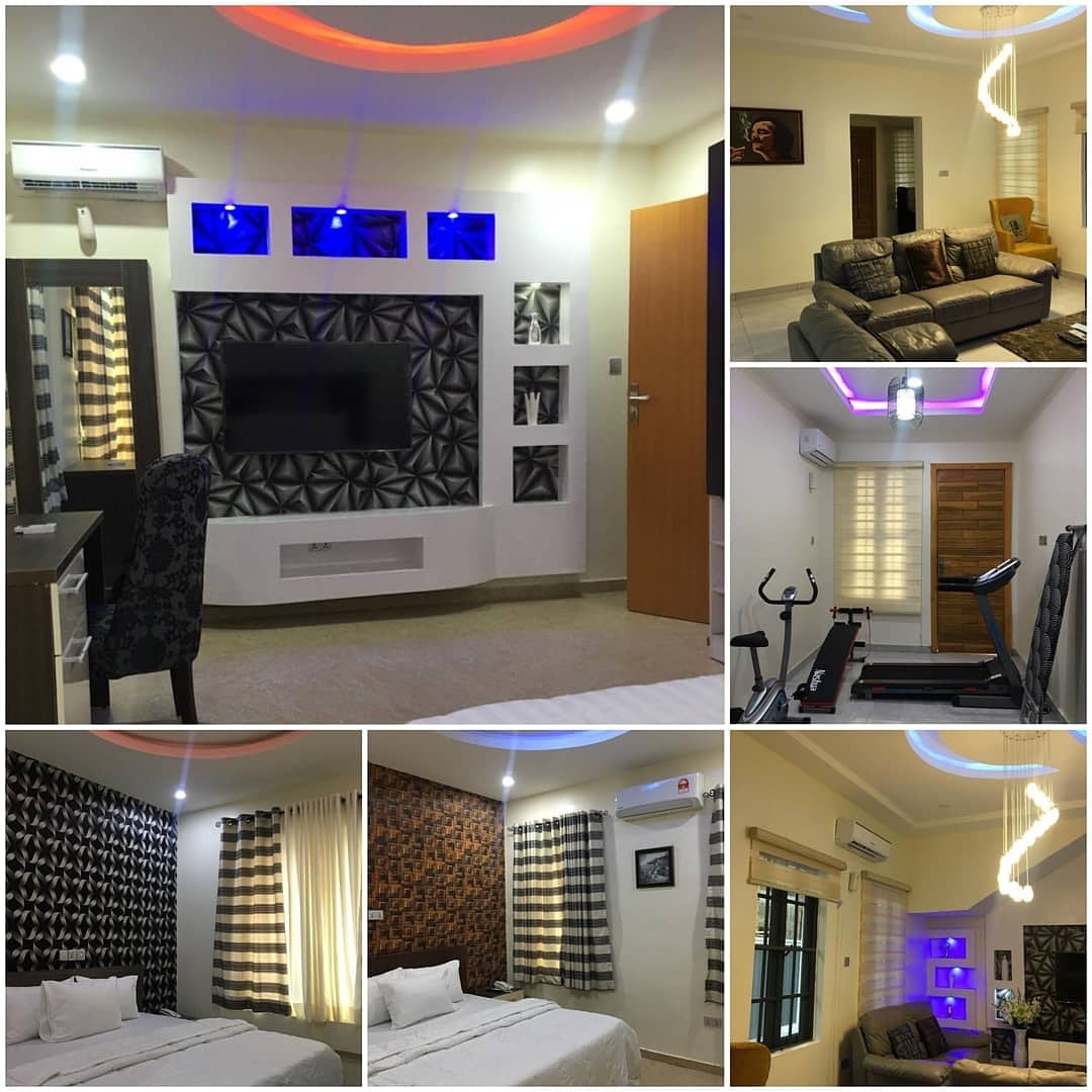 KodelandH's tweet image. Luxury serviced 3 bedroom duplex, fully furnished for comfort and class. Call for bookings now on 08167903692 #shortlethub #shortletrentals #shortlethomesikeja #instablog9ja #airbnbnigeria #holidayapartment #lagoslife #shortstays #netflixnaija⁣
#shortletlagos #shortletapartments