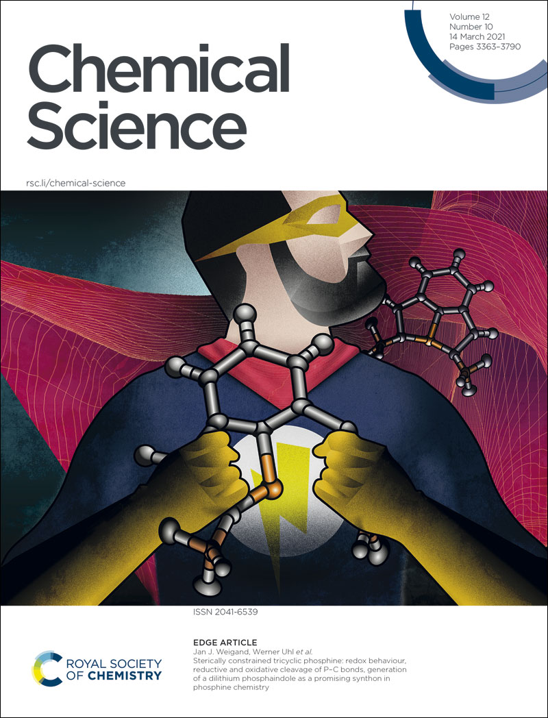 Chemical Science Jan J Weigand Weigandgroup Werner Uhl Et Al S Latest Work On Sterically Constrained Tricyclic Phosphine Is Showcased On Our Front Cover This Week Check It Out Today