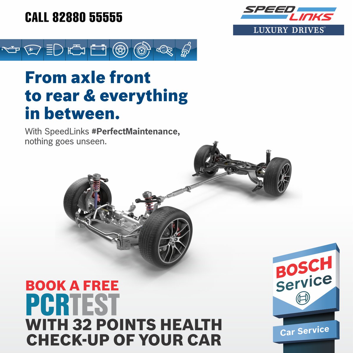 speedlinks2017's tweet photo. SpeedLinks is the perfect address for expert maintenance, repair and retrofitting. Visit us to discover for yourself, what makes us different from other ordinary workshops in Tricity and to avail more exciting offers.
Call 8288055555 .FREE PCR test and get 32-point health checkup https://t.co/zOAaTnj154
