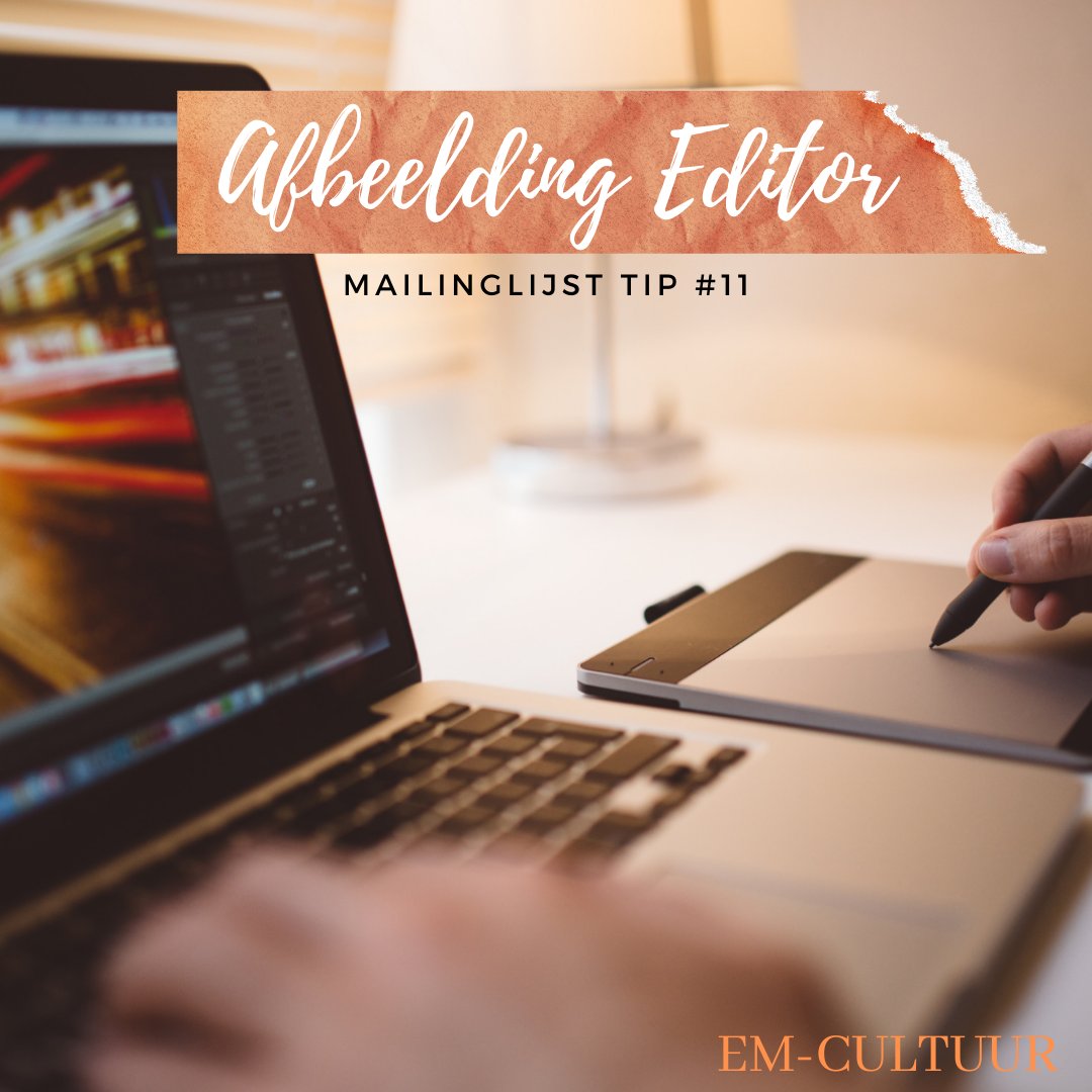 EM-Tips #11 zit in je mailbox!  📩 De eerste tip heeft te maken met de afbeeldingen editor in MailingLijst. Dit kan je zo inrichten dat jouw afbeelding direct beschikbaar is in het juiste formaat. 

EM-Tips #11  👉 ap.lc/soChZ