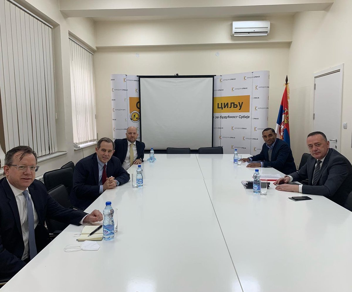 Koridori Srbije  (@koridorisrbije) on Twitter photo Direktor <a href="/AAnticBG/">Aleksandar Antić</a> sa visokim predstavnicima kompanije <a href="/Bechtel/">Bechtel Corporation</a> #stuartjones i #justinsiberell o projektu Moravskog koridora
Od velikog je značaja saradnja na najvišem nivou sa glavnim izvodjačem-konzorcijumom #bechtelenka , kako bi sve aktivnosti na projektu bile intenzivirane. Direktor <a href="/AAnticBG/">Aleksandar Antić</a> sa visokim predstavnicima kompanije <a href="/Bechtel/">Bechtel Corporation</a> #stuartjones i #justinsiberell o projektu Moravskog koridora
Od velikog je značaja saradnja na najvišem nivou sa glavnim izvodjačem-konzorcijumom #bechtelenka , kako bi sve aktivnosti na projektu bile intenzivirane.