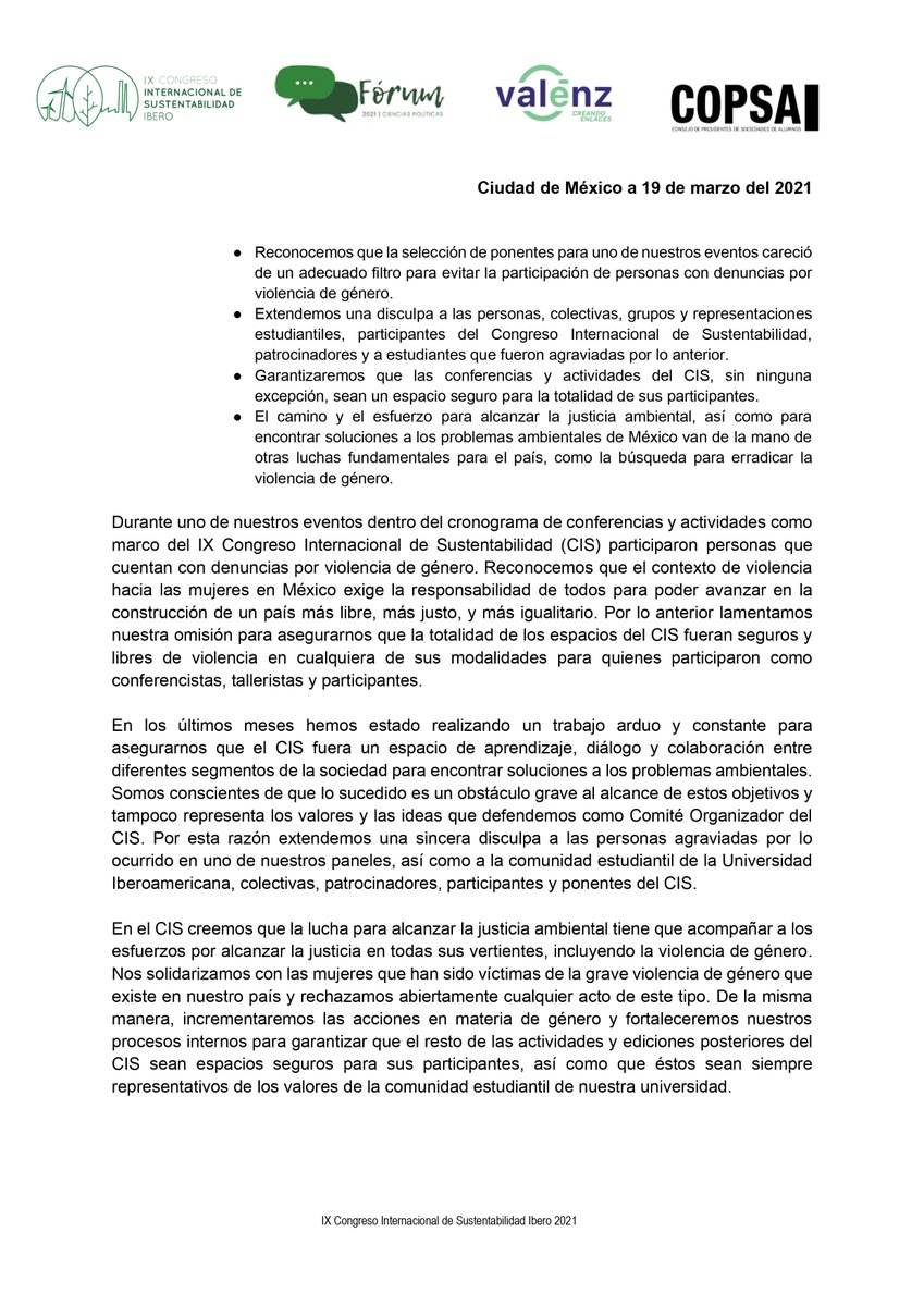 CISIbero (@cisibero) on Twitter photo 