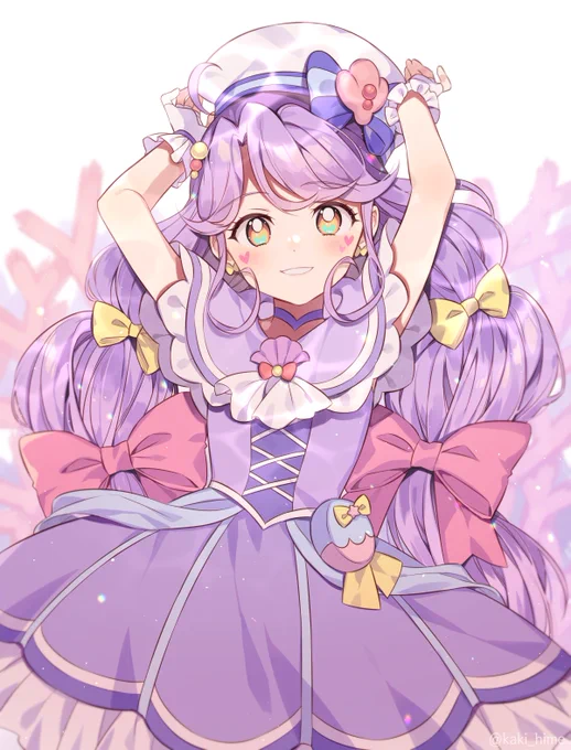 今年のプリキュアかわいいね…
キュアコーラル描いた 