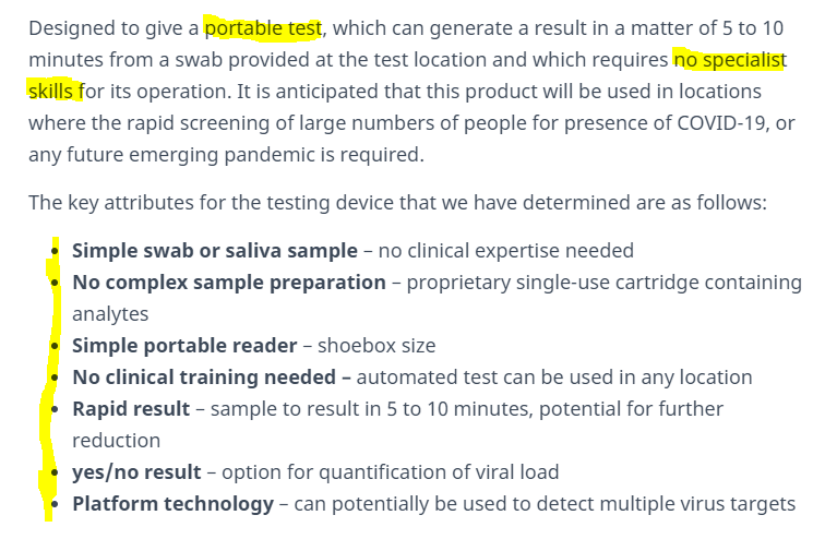 Accionista16's tweet photo. #Paraytec #BRH #ActivePix #corona #Sheffield #microbiology #Test #virus #reopencinemas #reopenschools #reopenbusiness
PARAYTEC WORKING WITH UNIVERSITY ON #COVID19 TEST
platform will be developed to test for new viruses and variants of COVID-19
https://t.co/RuyuR5pUbJ https://t.co/cVHjdbqqxp