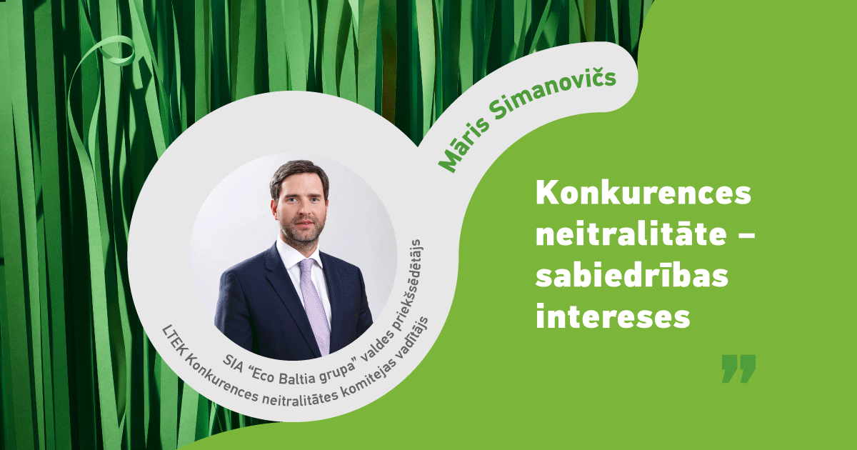 ✅Lai veicinātu stabilu un uz attīstību vērstu uzņēmumu darbību, svarīgi nodrošināt brīvu konkurenci tirgū. Šis jautājums aktuāls daudzās nozarēs visas Latvijas mērogā, tostarp arī atkritumu apsaimniekošanā. Vairāk lasi ➡ bit.ly/3cI2s9O.