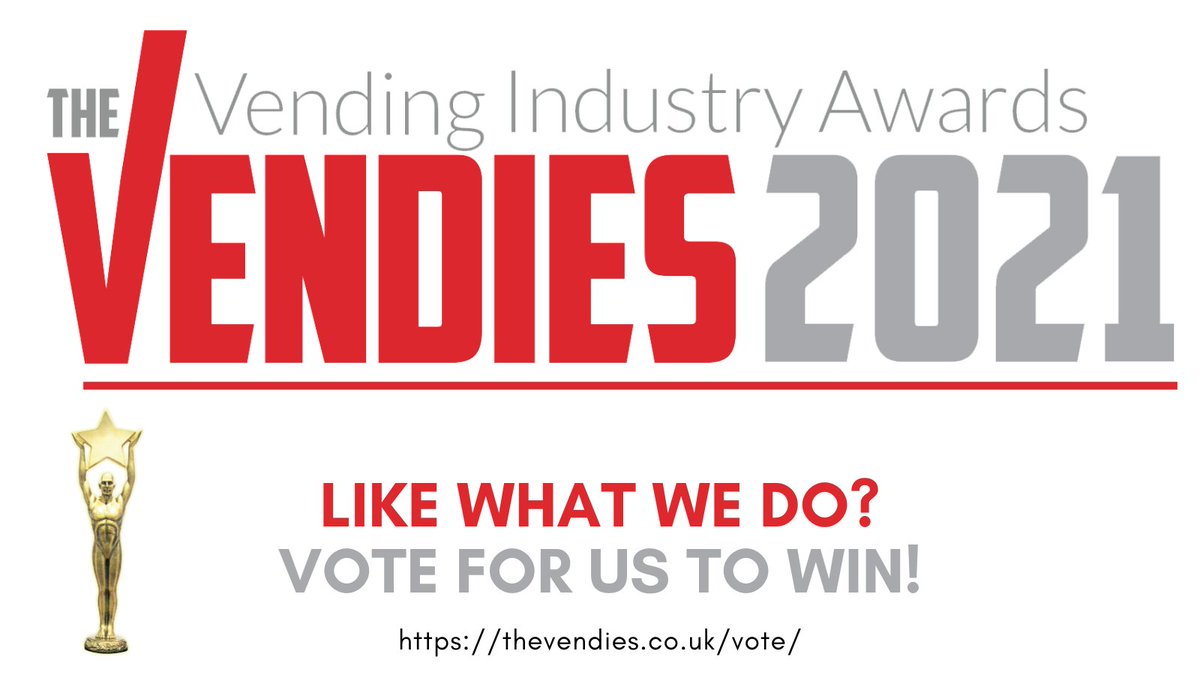 EVOCA_UK_Ltd's tweet photo. Thank you to everyone who has voted for us. Your support is really appreciated. If you haven't voted yet, this is your last chance as voting closes today!
#CustomerService #MachineInnovation #PaymentSystem #SupplierWebsite #CSR
@vendnews @the_vendies 
https://t.co/JX8AbEolwz https://t.co/AYmkKivdqB