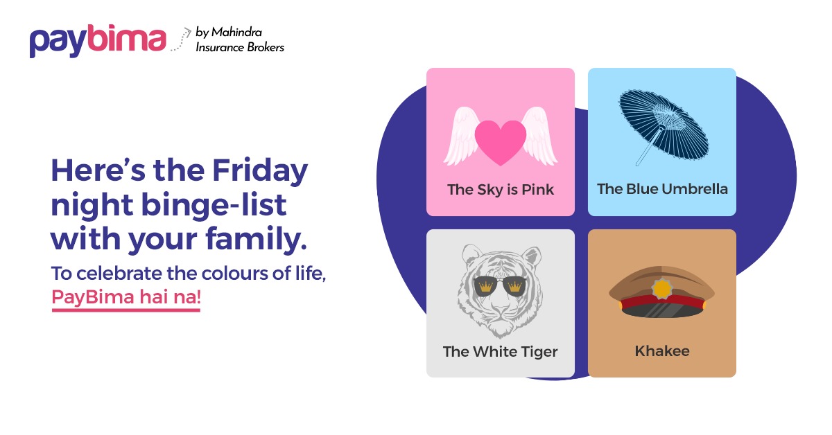 paybimaofficial's tweet image. Watchlist? Check!

Popcorn? Check!

Right insurance to cover these happy moments? Check!

#PayBima #FridayBinge #ColoursOfHappiness #Friday #FridayNight #MovieList