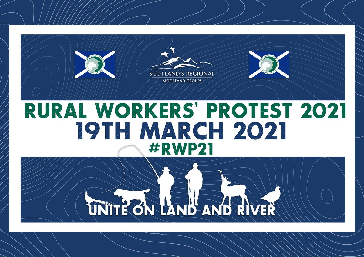 Scotland’s countryside has been managed and worked on by rural workers for generations. That’s why it’s worth visiting &amp; why we support rural workers protest to seek better politics from the Scottish Government for their and the environment’s future #RWP21
