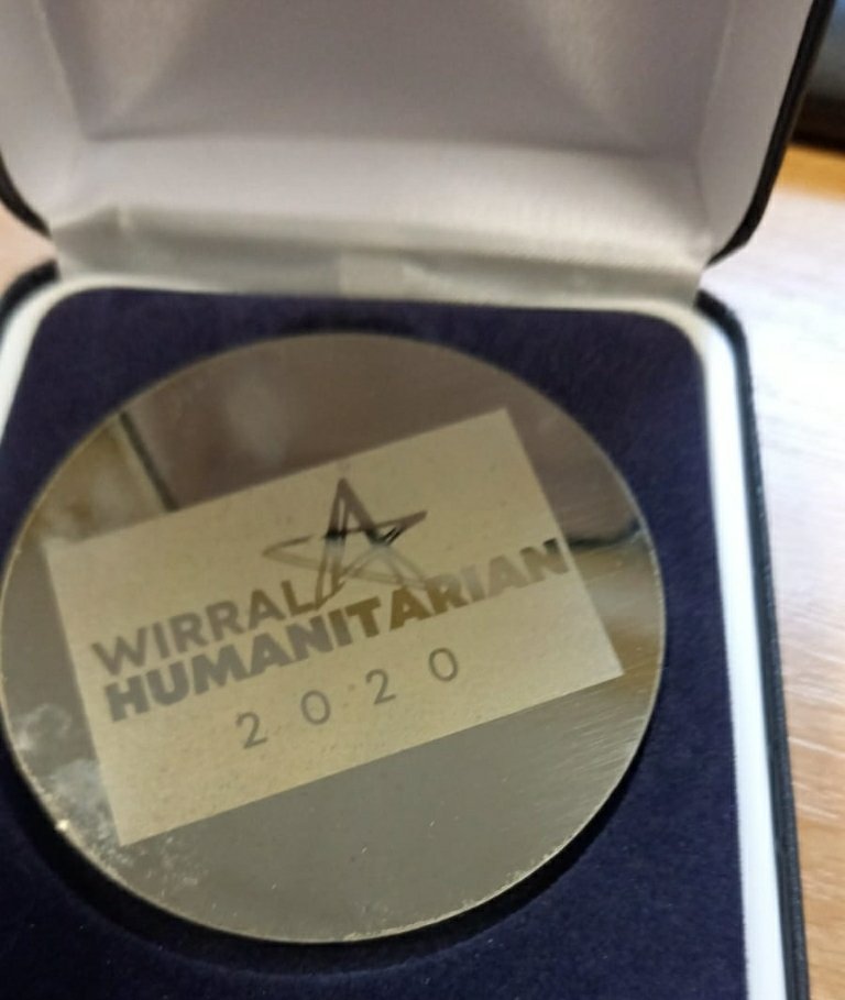 The Heart of Egremont community and Heritage centre Guildford Street Egremont have been awarded a Wirral Humanitarian award for our community work during the pandemic, thank you to our community for voting for us!!