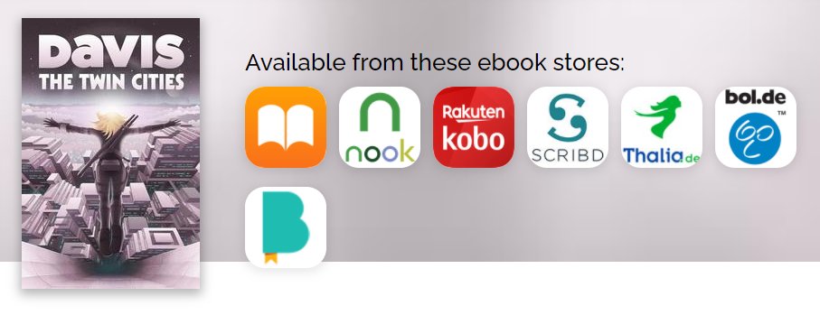 deathkatmedia's tweet photo. Davis' THE TWIN CITIES ebook is now available from a wide range of online stores!

https://t.co/GLcD3lIwmM https://t.co/dvkwA80k9j