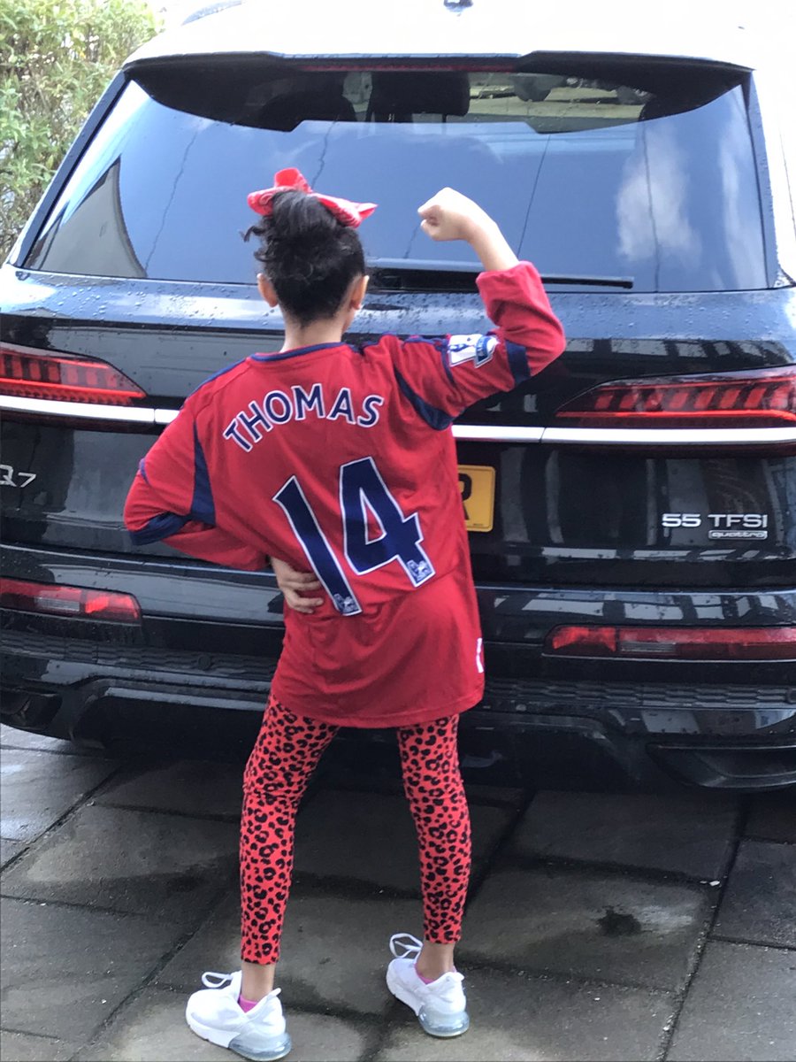 “All Red” at school today!❤️