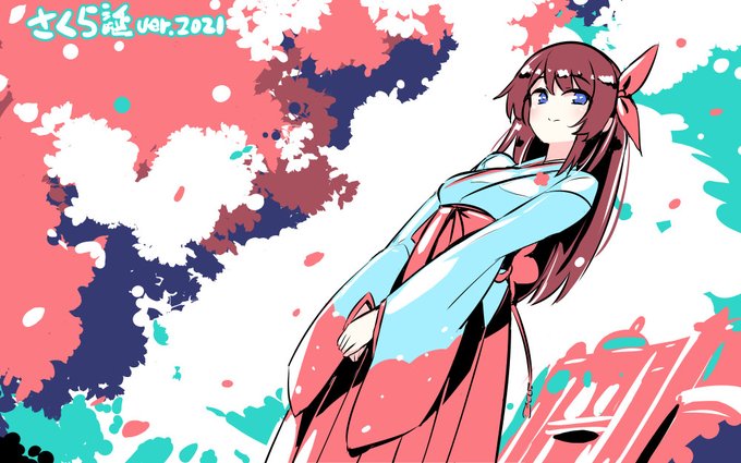 #新サクラ大戦 #天宮さくら
「今年もよろしくお願いしますね、誠十郎さん!」 