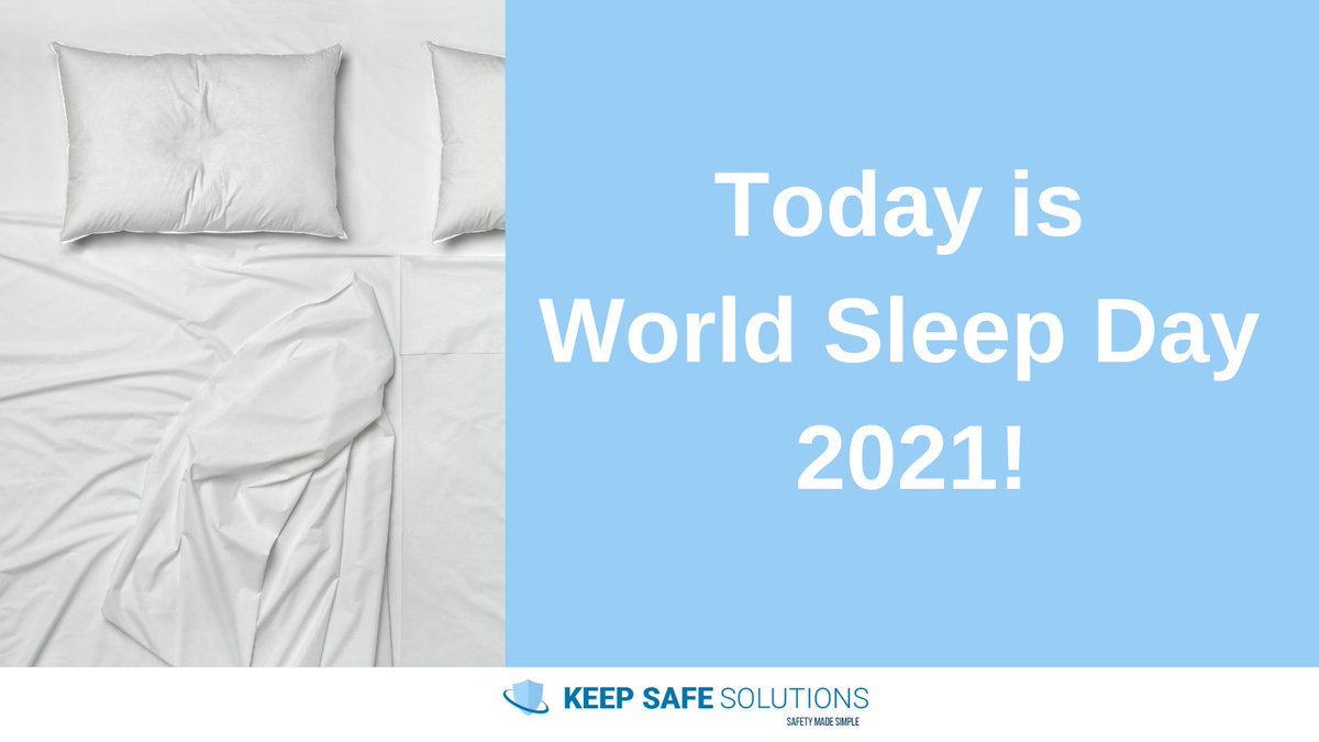 keepsafehq's tweet photo. Organised by the World Sleep Day Committee of World Sleep Society, this day aims to lessen the burden of sleep problems on society through better prevention and management of sleep disorders.

👉 https://t.co/LBwWIJpAfm

#keepsafesolutions #healthandsafety #worldsleepday21 https://t.co/gphxYgirBT