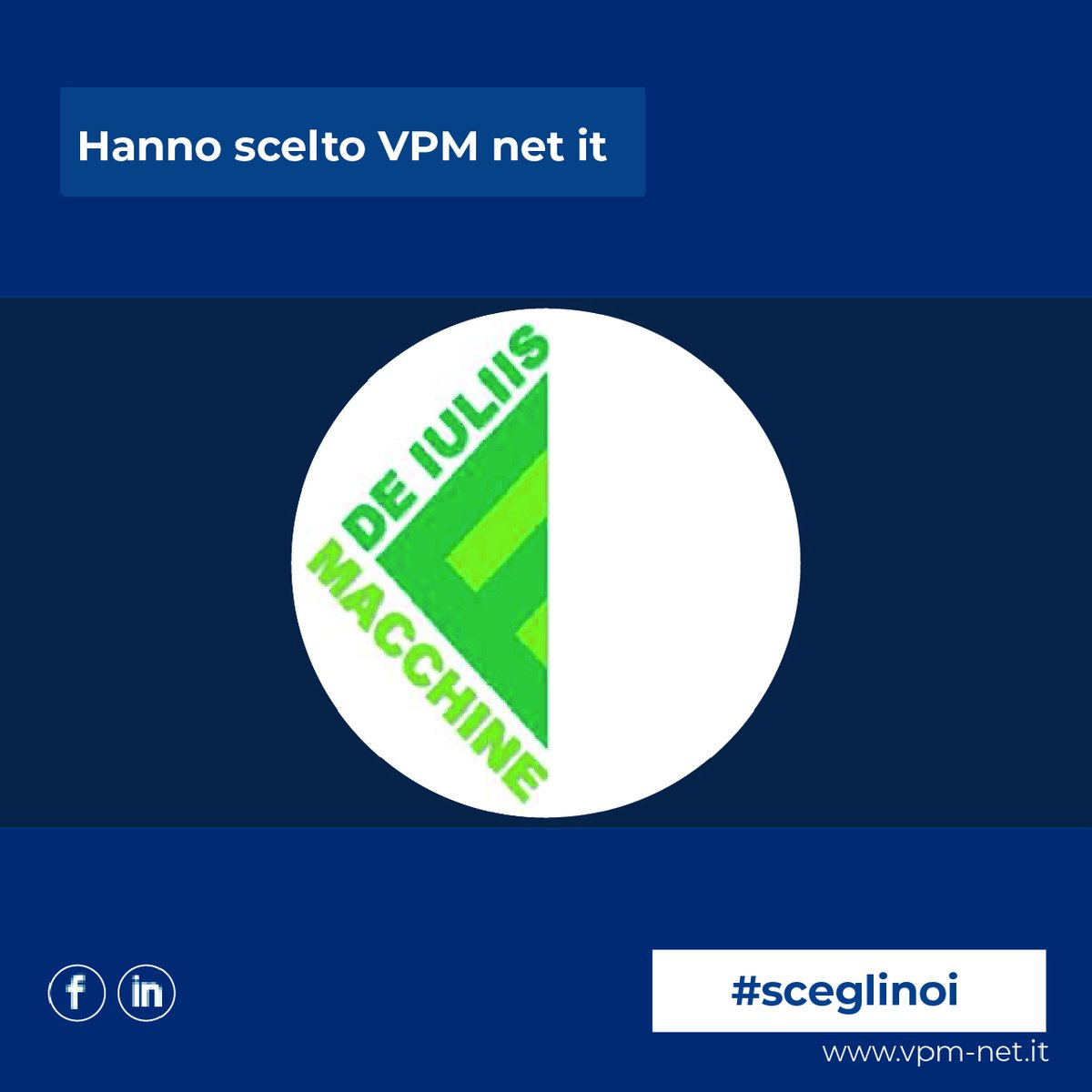 vpmnetit's tweet photo. Hanno scelto VPM net it

✅ De Iuliis Macchine

Hanno optato per una soluzione #CentralinoVoip per essere sempre più dinamici nelle proprie comunicazioni #Telefoniche, integrando alla classica #Call anche il servizio di webmeeting integrato.

#sceglinoi anche tu! https://t.co/H2uA87TlJW