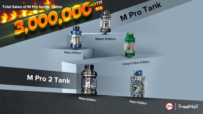 Freemaxvape's tweet photo. M Pro and M Pro 2-----Do you think is the best atomizer product line in market?🧐🧐🧐
.
.
.
#vaping #vapeon #vapefam #vapor #vapers #vapetricks #vapeshop #mpro #mpro2 https://t.co/ml4epHjxHJ