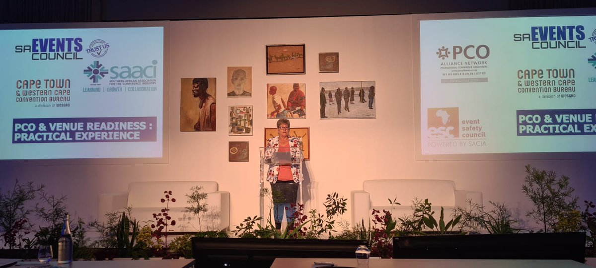 saeventscouncil's tweet photo. Great discussion around PCO & Venue Readiness: Practical Experience with Ellen Oosthuizen – Chairperson: PCO Alliance Network & SA Events Council. Standing ready to reopen! #trustus Thanks to @CapeTownCB #BusinessEventsWeek #WhereMeetingsMatter #MeetinCT https://t.co/dmUafqNwfM