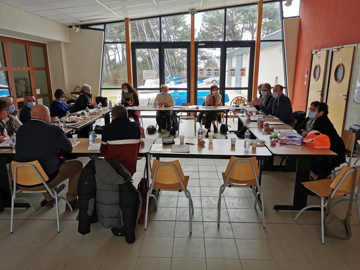 GuillaumeGonta1's tweet photo. Conseil d'administration et assemblée générale en Bretagne, deux jours d'échanges sur la situation actuelle et la vie associative. Merci à vous. https://t.co/o3INGDMVH8