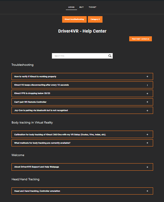 #Driver4VR is getting slowly to finish Support website. That is not all for this year :)