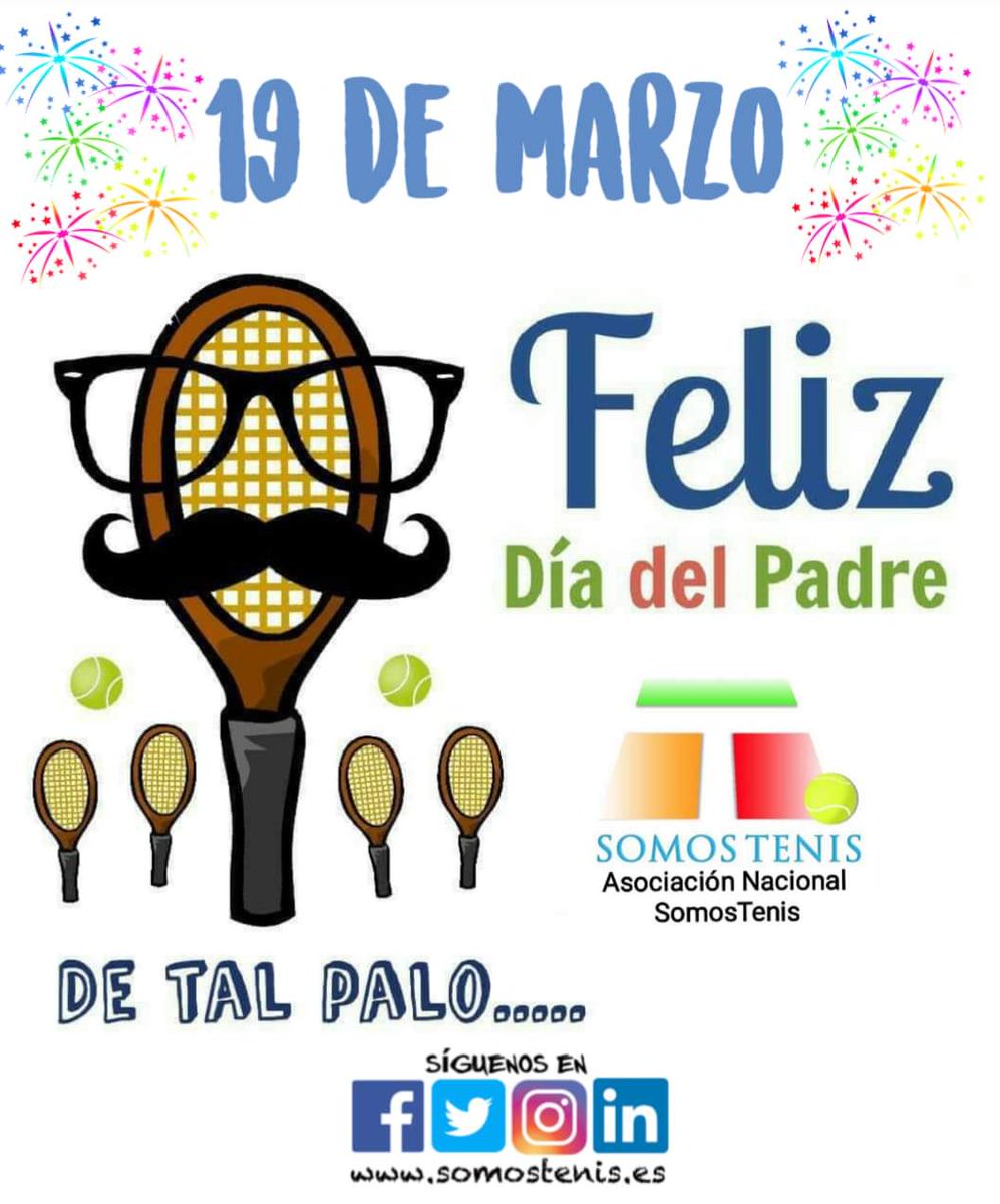 SomosTenis_es's tweet photo. ¡¡Feliz día del padre!! A todos los papas GRACIAS. https://t.co/6g8LIT8sFK #SomosTenis #SumandoTenis https://t.co/E4MX6u83rf