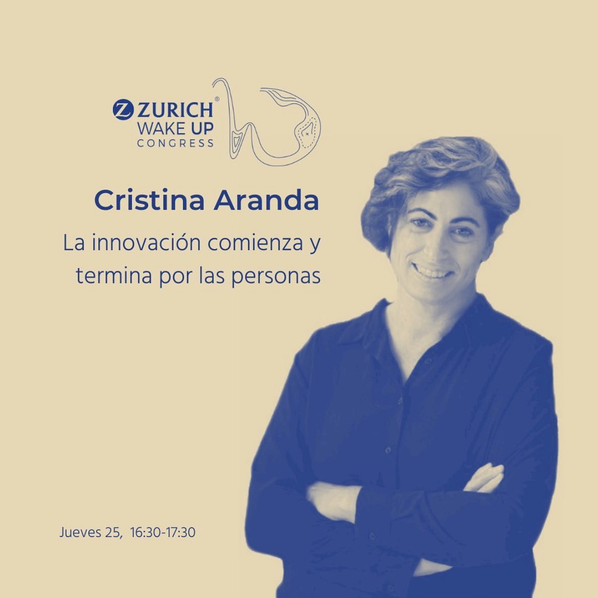 ¡Allá vamos! 🤓

El último bloque lo abrirá Cristina Aranda, consultora de Innovación, Digitalización e Inteligencia Artificial (IA) y es cofundadora de Mujeres Tech y del centro ELLIS Alicante.

Nos hablará sobre “La innovación comienza y termina por las personas.”